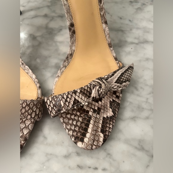 Alexandre Birman gray python heels 39.5 - Picture 4 of 5